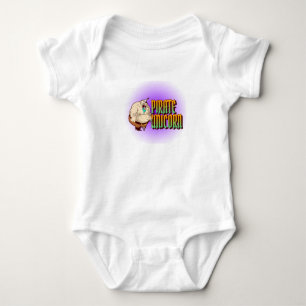 BlueTongue CartoonPirate Tshirt Unicorn AbsurdHumo