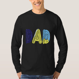 Bluey-Dad-Mum Love Fathers Day T-Shirt