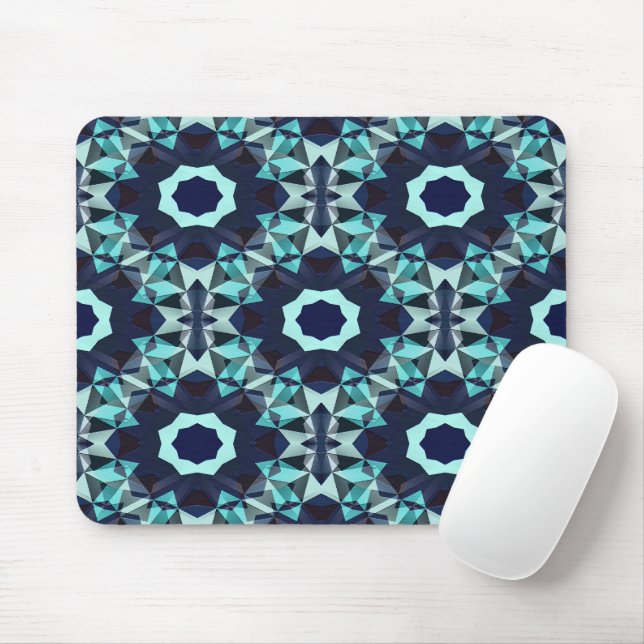 Bluez Flowers...... Mouse Mat (With Mouse)