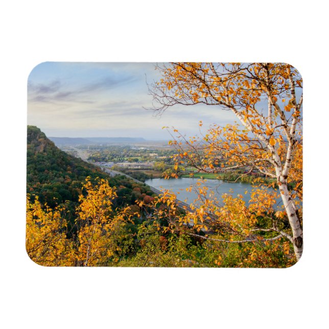 Bluff & Birch Panorama Magnet (Horizontal)