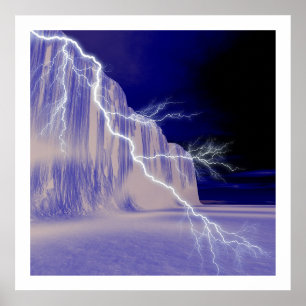 Bluff Lightning Poster