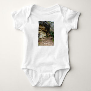 Bluff Lined Walkway Baby Bodysuit