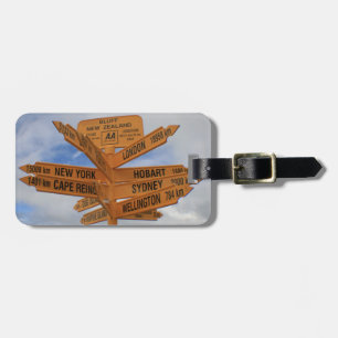 Bluff, New Zealand Luggage Tag