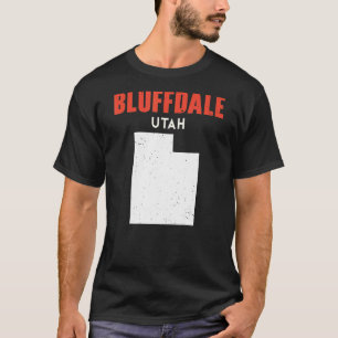 Bluffdale Utah USA State America Travel Utahan T-Shirt