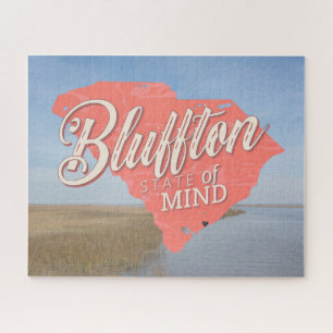 Bluffton State of Mind Lowcountry South Carolina Jigsaw Puzzle