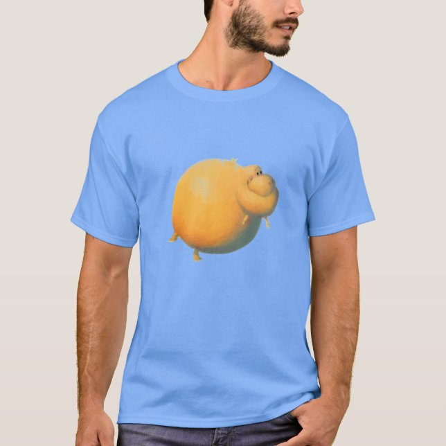 Blug Shirt - Blue and Yellow (Front)