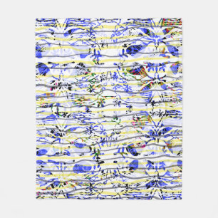 Bluish Fleece Blanket