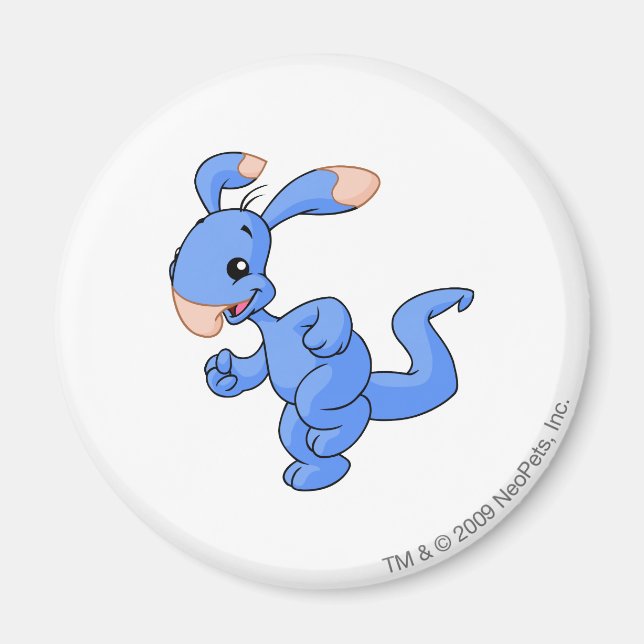 Blumaroo Blue Magnet (Front)