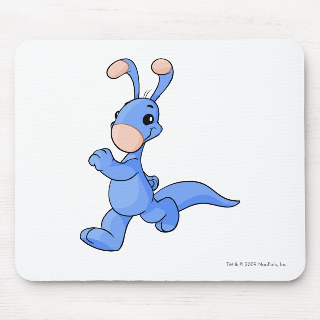Blumaroo Blue Mouse Mat (Front)