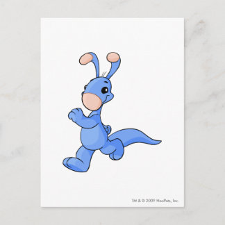 Blumaroo Blue Postcard