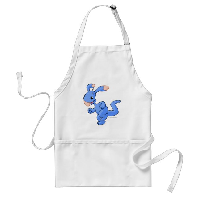 Blumaroo Blue Standard Apron (Front)