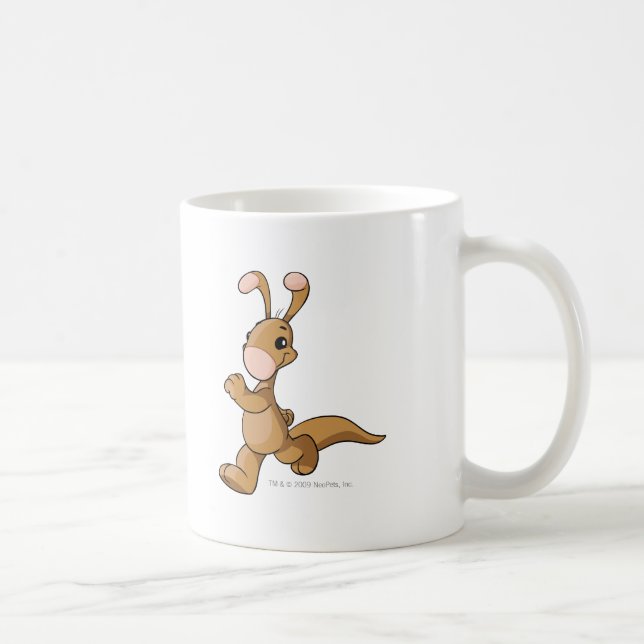 Blumaroo Brown Coffee Mug (Right)