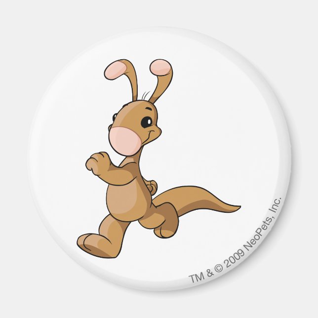 Blumaroo Brown Magnet (Front)