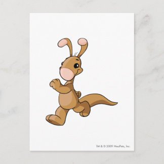 Blumaroo Brown Postcard