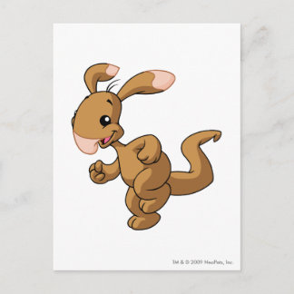 Blumaroo Brown Postcard