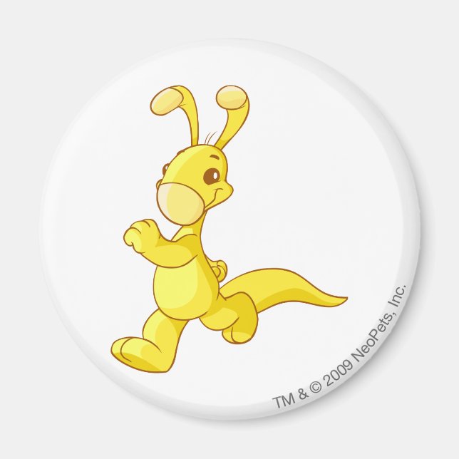 Blumaroo Gold Magnet (Front)