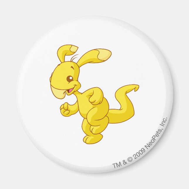 Blumaroo Gold Magnet (Front)