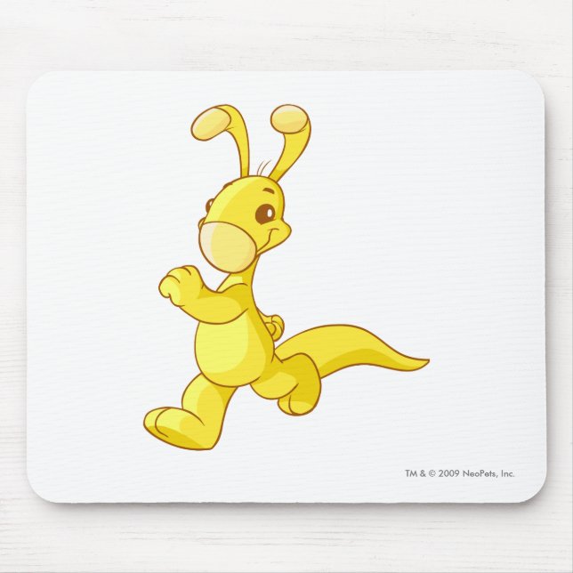 Blumaroo Gold Mouse Mat (Front)