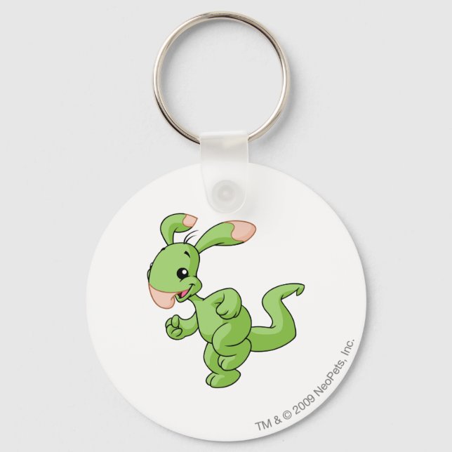 Blumaroo Green Key Ring (Front)