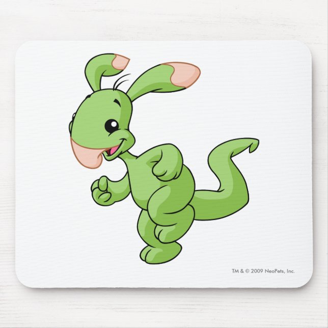 Blumaroo Green Mouse Mat (Front)