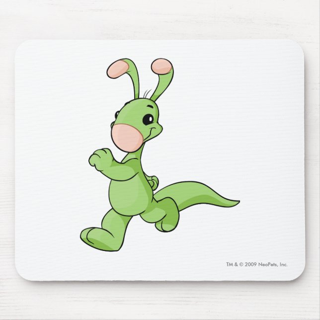 Blumaroo Green Mouse Mat (Front)