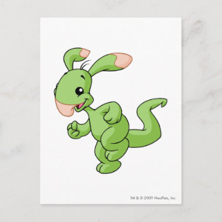Blumaroo Green Postcard