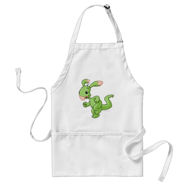 Blumaroo Green Standard Apron (Front)
