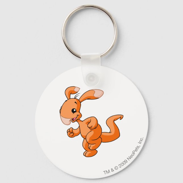 Blumaroo Orange Key Ring (Front)