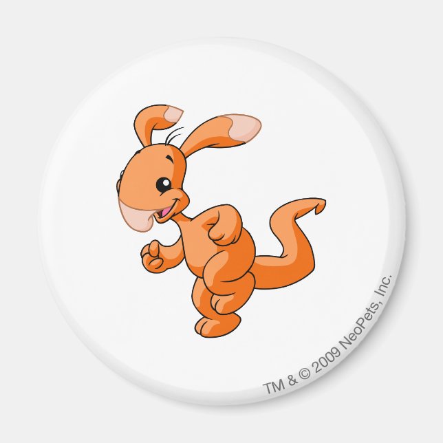 Blumaroo Orange Magnet (Front)