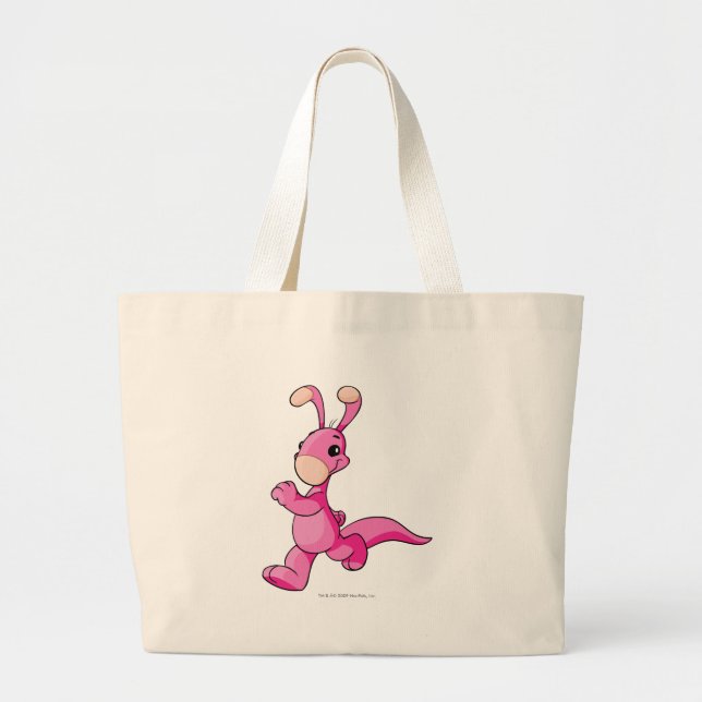 Blumaroo Pink Large Tote Bag (Front)