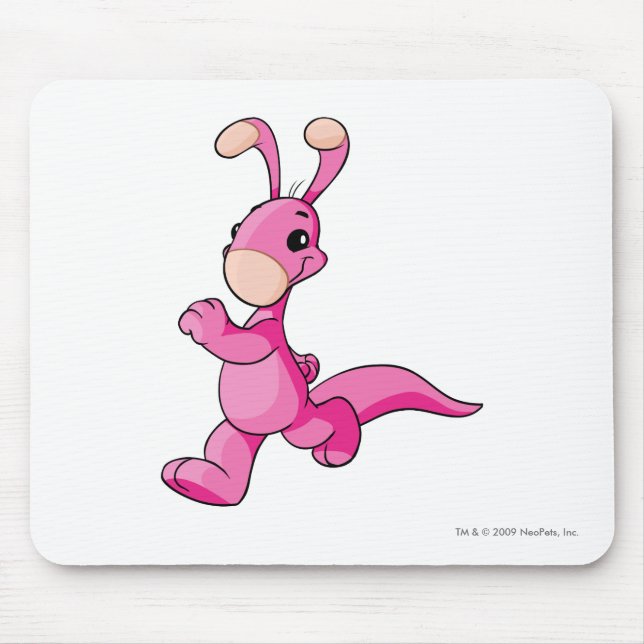 Blumaroo Pink Mouse Mat (Front)