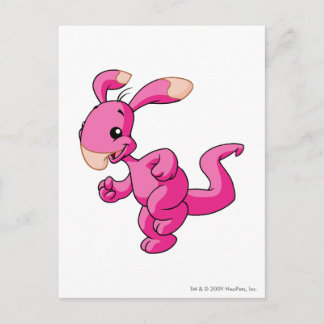 Blumaroo Pink Postcard