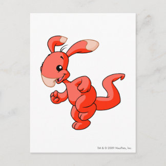 Blumaroo Red Postcard