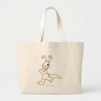Blumaroo White Large Tote Bag
