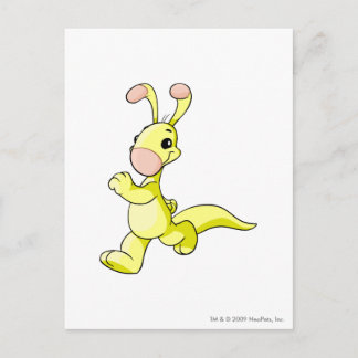 Blumaroo Yellow Postcard