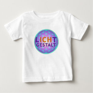 Blume Des Lebens Lichtgestalt Baby T-Shirt