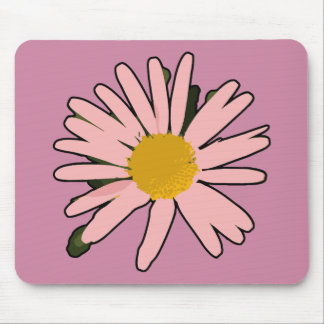 Blume Pink Blühte Mouse Mat