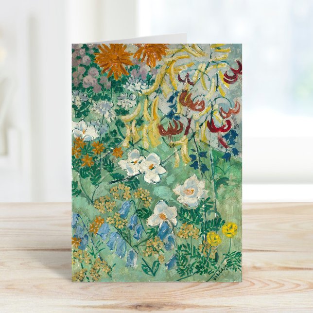 Blumen | August Babberger Card (Creator Uploaded)