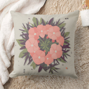 Blumenkranz der Harmonie Cushion