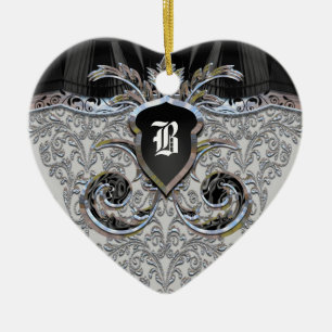 Blumenmaske Victorian Ceramic Tree Decoration