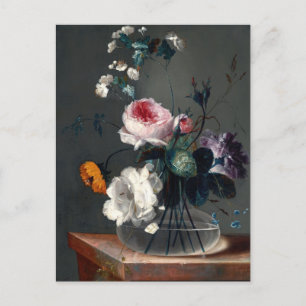 Blumenstillleben by Johann Baptist Drechsler Postcard