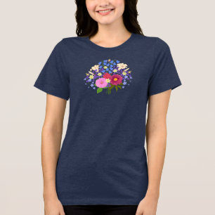 Blumenstrauss Navy Tri-Blend Shirt