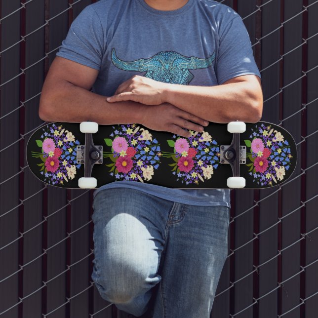 Blumenstrauss Pale Black Skateboard (Outdoor 3)
