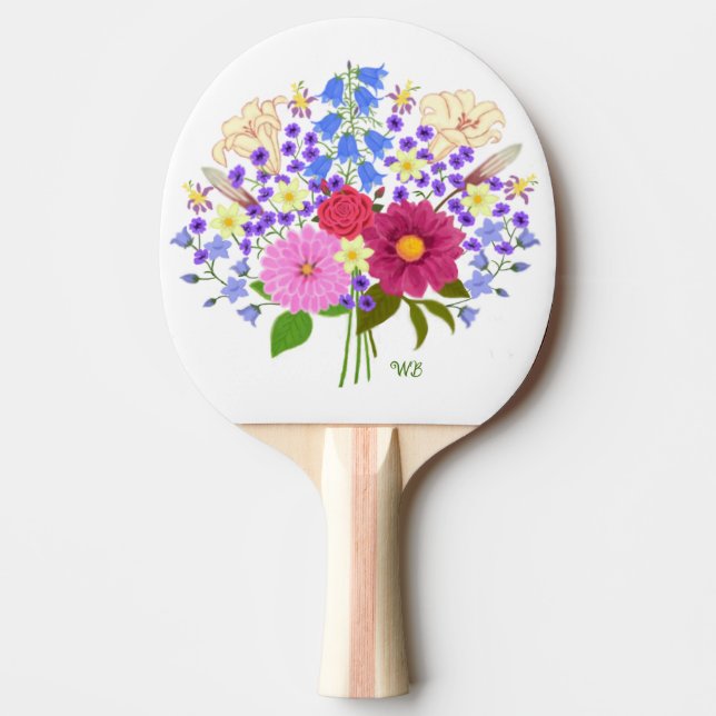 Blumenstrauss Ping Pong Paddle (Front)