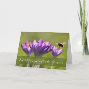 Blumige Ostergrüße für Deine Liebsten! Card