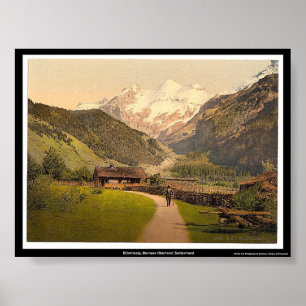 Blümlisalp, Bernese Oberland, Switzerland Poster
