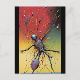 Blunder of Galactic Proportions - Ken Gauge Art Postcard