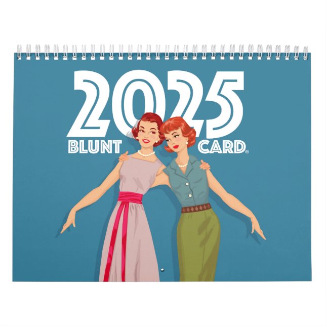 Bluntcard 2025 Calendar (Cover)