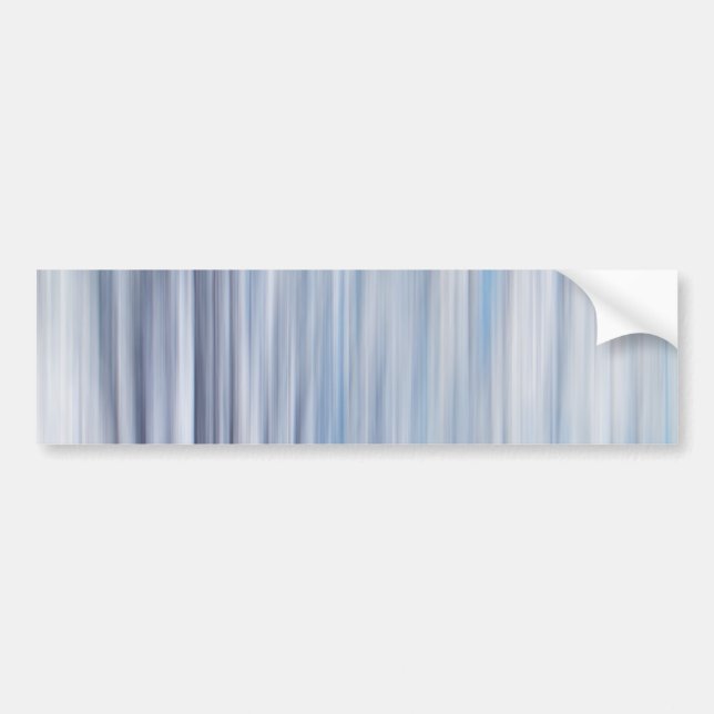 Blured strips pattern bumper sticker (Front)