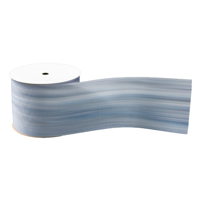 Blured strips pattern grosgrain ribbon (Spool)